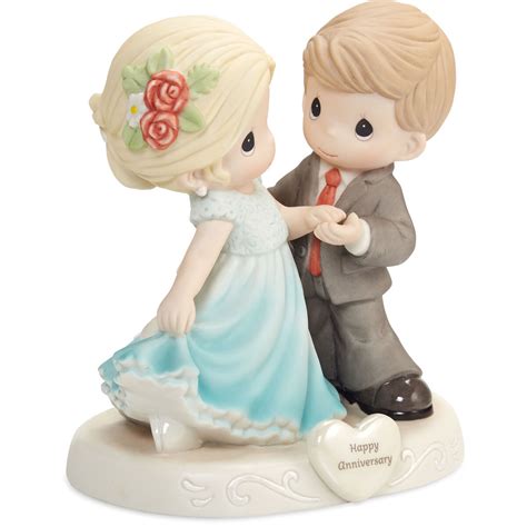 Precious Moments Couple Dancing Figurine 525 Figurines Hallmark
