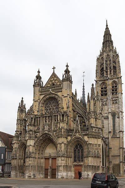 206616 Francais Glise Notre Dame Caudebec En Caux Jean Claude Borelly