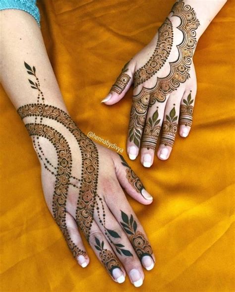 35 Beautiful And Easy Mehndi Designs For Eid You Must Try Tikli