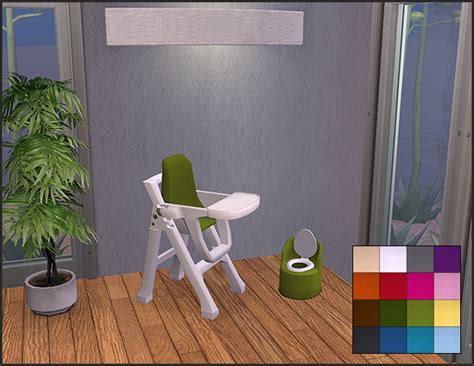 Mod The Sims Simple Maxis Potties And Highchairs