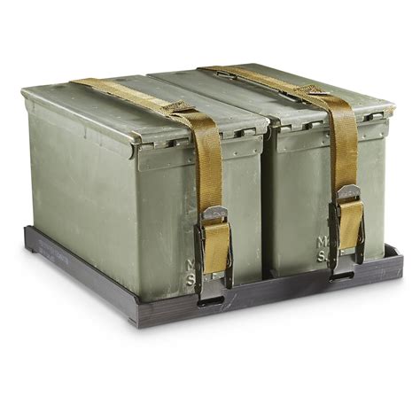 New U S Military Surplus Cal Ammo Can Holder Ammo Boxes Cans At Sportsman S Guide