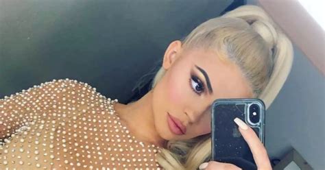 Kylie Jenner Sends Fans Wild In See Through Gown In Sexy Instagram Photo Mirror Online