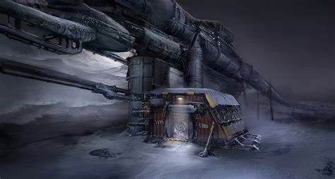 Dead Space 3 Concept Art Is Bone Chilling