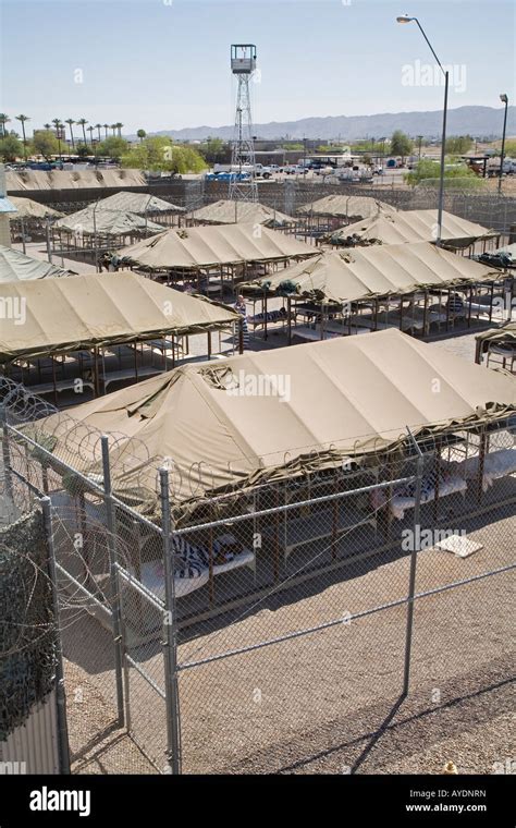 Maricopa County Tent Jail Stock Photo Alamy