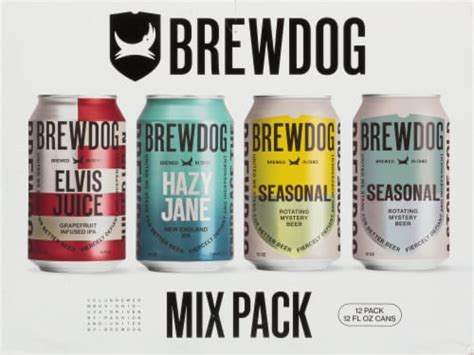 Brewdog Mixed Pack Beer 12 Cans 12 Fl Oz Kroger