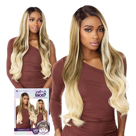 Sensationnel What Lace 13x6 Wigs Cloud 9 Synthetic Hair Hand Tied Hd Lace With