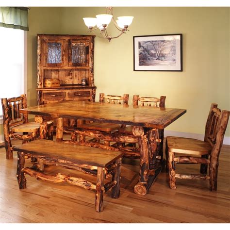 Log Dining Room Tables