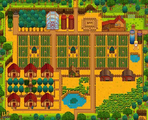 Since alot of you enjoyed the first farm layout I designed (Forest Layout), I decided to do the 