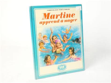 livre martine apprend à nager label emmaüs