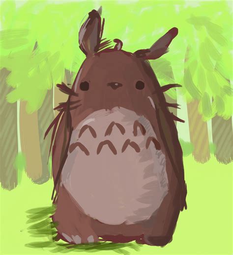 Totoro By Badburger On Deviantart
