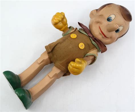 Pinocchio Knickerbocker Standing Doll Id Novdisneyana20018 Van