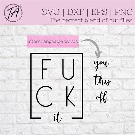 Fuck Svg Fuck It Svg Fuck You Svg Fuck This Svg Fuck Etsy Finland