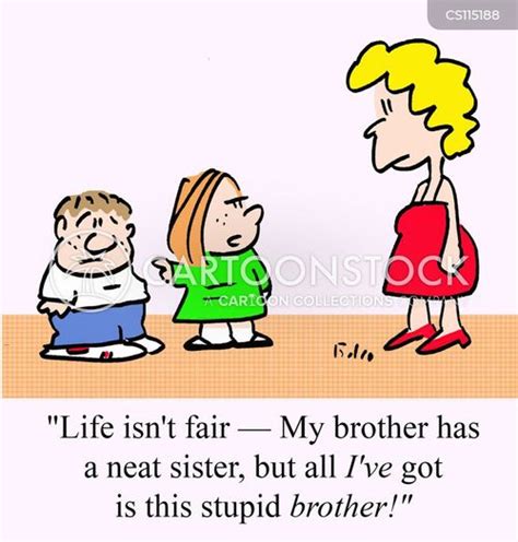 annoying siblings cartoons and comics funny pictures from cartoonstock
