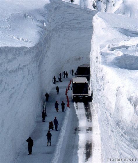 Snow Canyon Roads In Japan Others