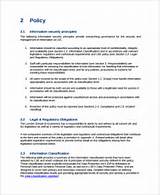 Security Policy Template Pdf Pictures