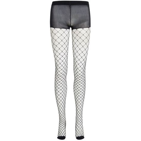 Fishnet Tights Liked On Polyvore Featuring Intimates Hosiery Tights