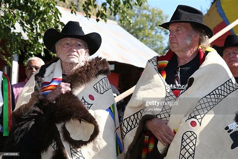 Willie Nelson And Neil Young Are Honored During A Ceremony Where They