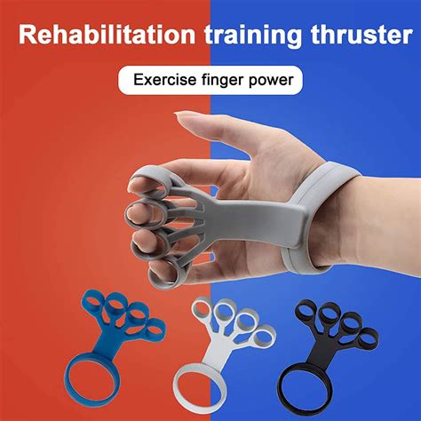 Silicone Hand Grip Device Finger Exercise Hand Strengthener Stretcher