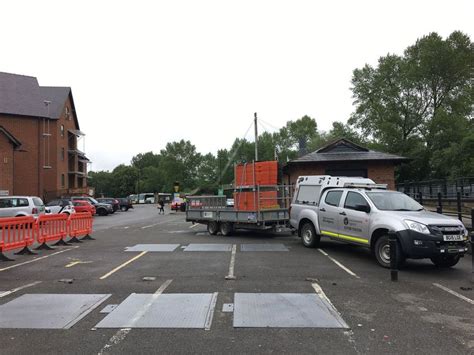 Shrewsbury Flood Barriers Going Up As Heavy Rain Causes Chaos For