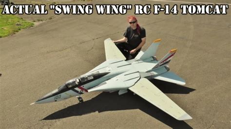 ACTUAL SWING WING RC GRUMMAN F 14 TOMCAT 2 X WREN 100 DI TURBINES