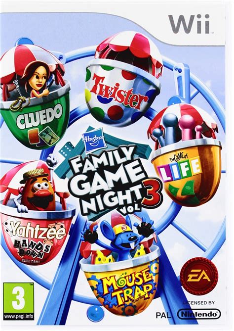 Juegos para wii 2019 mega wbfs: Family Game Night 3 (WII)(WBFS)(PAL)(MULTI)(ESP)(MEDIAFIRE)