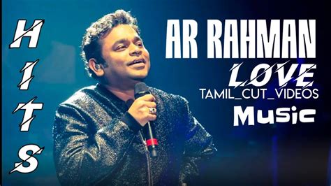 Ar Rahman Hits Melody Songs Jukeboxvol 1tamil Cut Videos Youtube