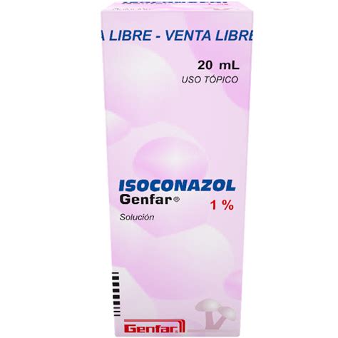 Isoconazol Genfar 1 Solución Tópica Frasco X20ml