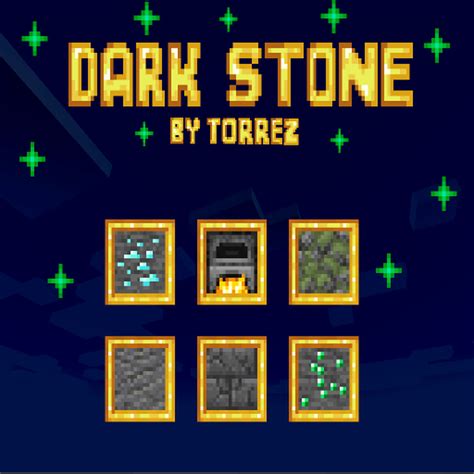 Dark Stone Minecraft Texture Pack
