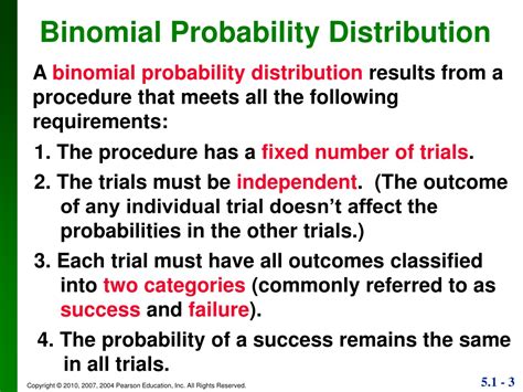 Ppt Section 5 3 Binomial Probability Distributions Powerpoint