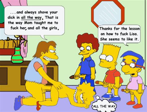Post 257551 Bart Simpson Lisa Simpson Milhouse Van Houten Nelson Muntz Rod Flanders The