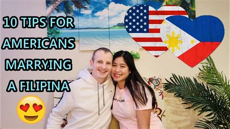 Tips For Foreigners Marrying A Filipina Base On Our Own Experience Fil Am Couple 🇺🇸🇵🇭 Youtube