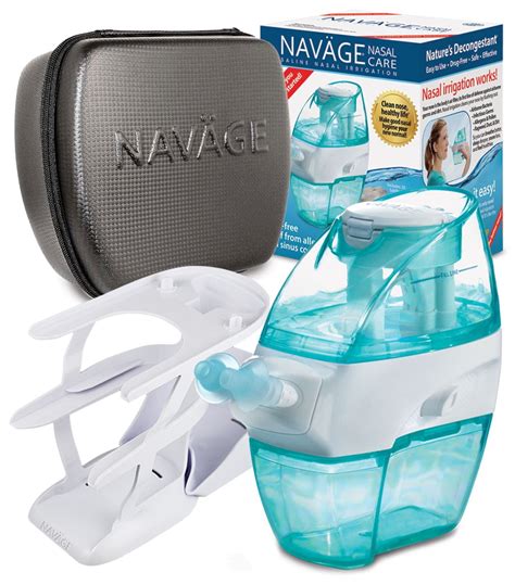 Navage Nasal Care Premier Bundle Navage Nose Cleaner 20 Saltpods