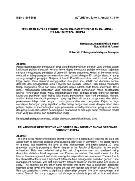 Begitu juga di dalam pengurusan islam, objektif pengurusan merupakan sesuatu yang sangat penting kerana menggariskan hala tuju yang akan dicapai oleh sesebuah organisasi. PERKAITAN ANTARA PENGURUSAN MASA DAN STRES DALAM KALANGAN ...