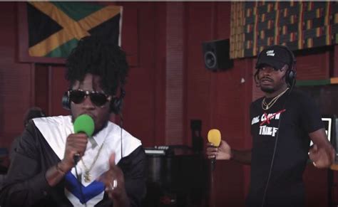 Aidonia And Govana Here Performing Breeze In Studio For 1xtra In