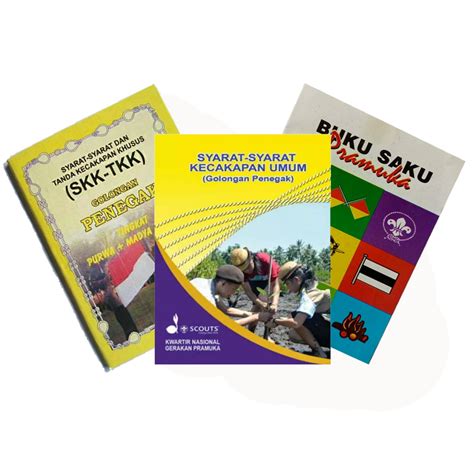 3 Pcs Buku Saku Skk Skubuku Skubuku Skkpramuka Penggalangsiaga