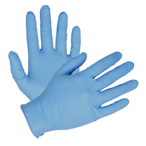 Gloves Examchemo Nitrile Powder Free Blue Textured Confiderm 45c Medium 100box Mcguff