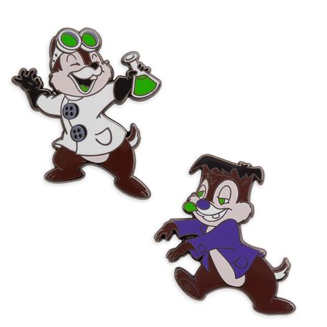 This Chip N Dale Halloween Pin Set Will Make A Frightfully Fun