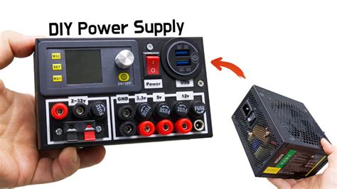 Making A ATX Bench Power Supply YouTube