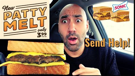 Sonic Drive In Patty Melt Review Best Fast Food Patty Melt Youtube