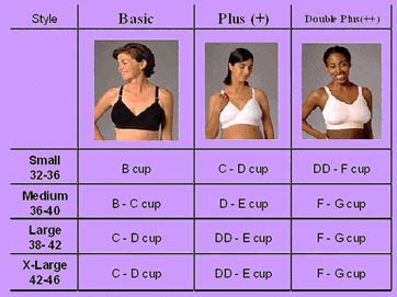Different Bra Sizes Off Concordehotels Com Tr