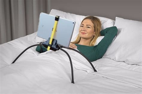 Bed Tablet Stand Flexible Spider Lazy Bracket Angle Adjustable Mobile