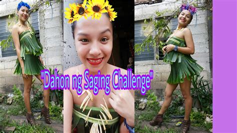 Dahon Ng Saging Challenge Challenge Accepted Youtube