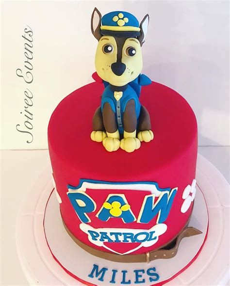 Chase Paw Patrol Cake Soiree