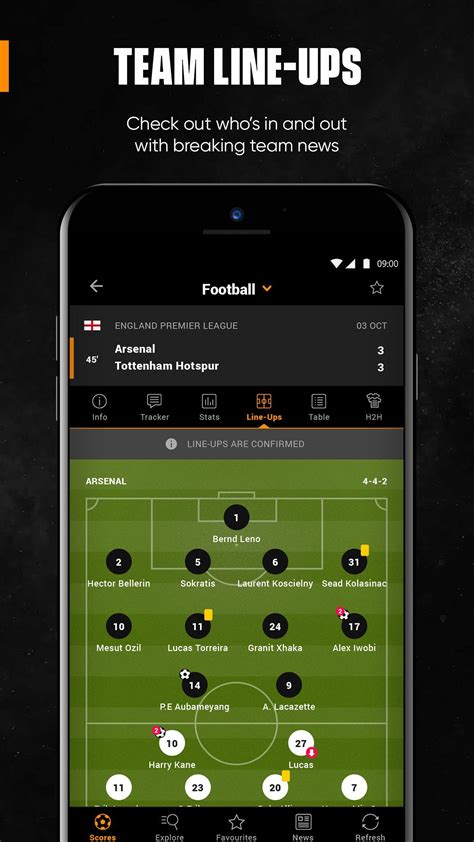 Live matches from all soccer leagues have fast and accurate updates for minutes, scores, halftime and full time soccer results, goal scorers and assistants, cards, substitutions, match statistics and head to head. LiveScore for Android - APK Download