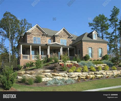 Luxury Home Exterior Image And Photo Free Trial Bigstock
