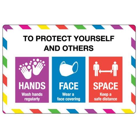Protect Yourself And Others Sign
