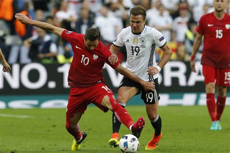 Romania scored an early penalty but could not defend their slender lead and admir mehmedi's 57th minute equaliser meant the points were shared. Germany vs. Poland: Live Score, Highlights from Euro 2016 ...