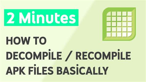How To Decompile Recompile Apk Files Basic With Apk Editor Studio