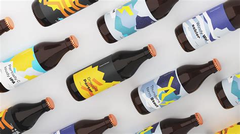 Drizzle Brewery Packaging Design On Behance Beer Packaging Design