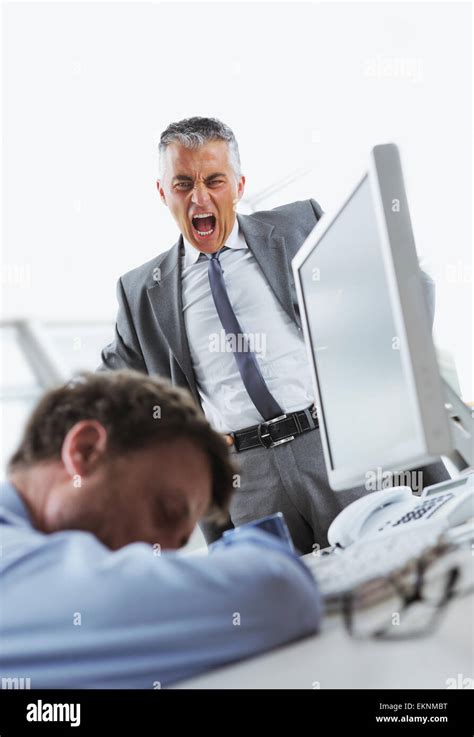 Wake Up You Are At Work Stock Photo Alamy